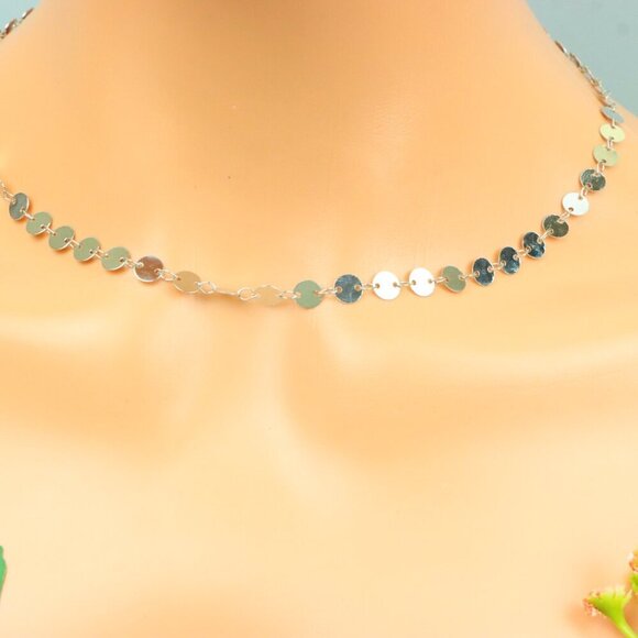 Delicate & Contemporary Necklace Chain, A Lovely Choice for Women, EVCH1552 - Picture 2 of 10